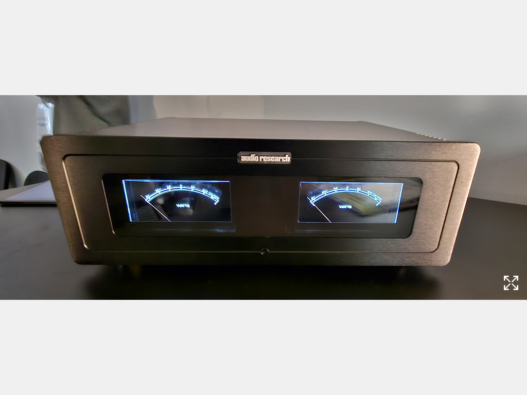 New Audio Research solid state amplifier