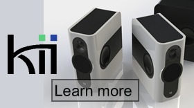 Kii Three Speakers, imported and distributed by Esoteric Audio South Africa